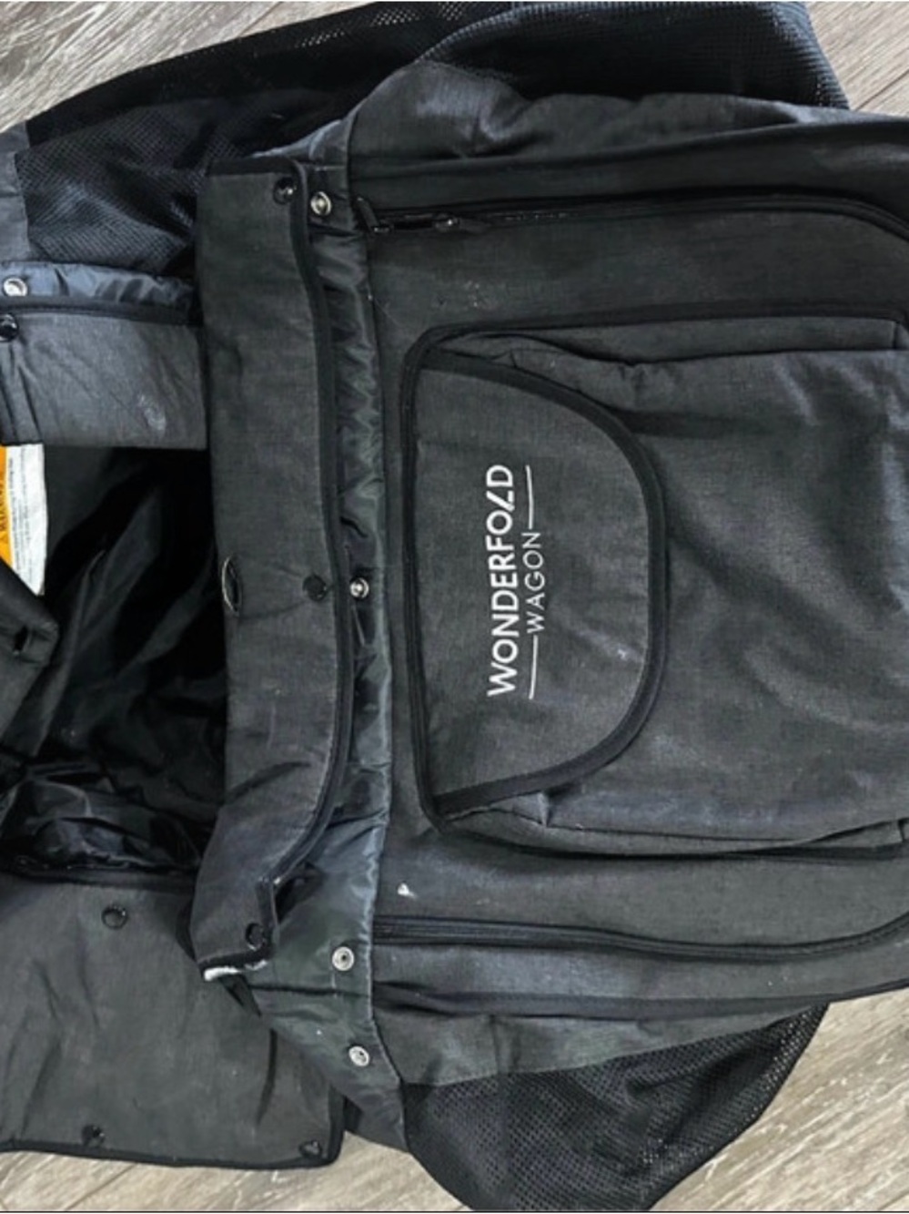 Grey Wonderfold Replacement Cover-W4 Luxe Elite
